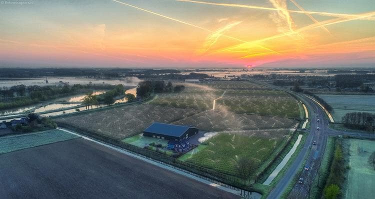 Luchtfoto fruitdelta